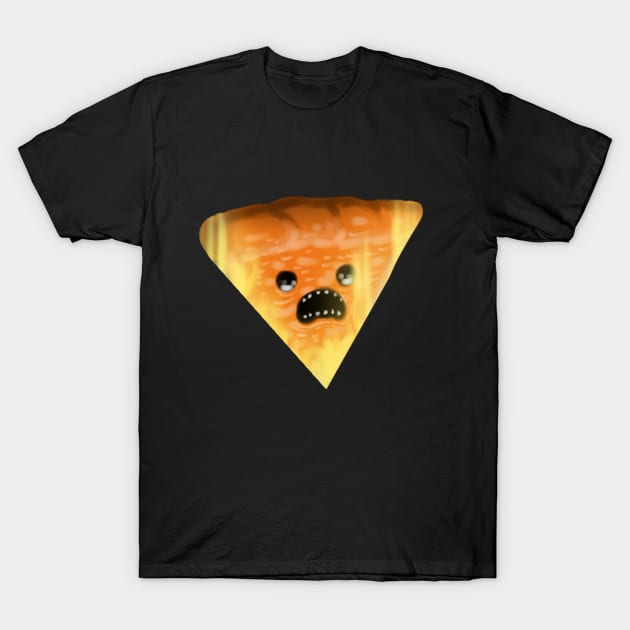 The Pizza on Fire T-Shirt by Joeytee